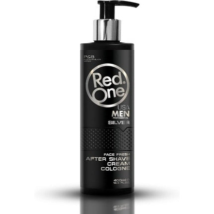 RedOne Aftershave Cream Cologne 400ml Balm Lotion Pour Homme Moisturizing Face Fresh Silver Redone