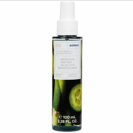 Korres Body Mist Spray Fragrance Cucumber Bamboo 100ml Korres