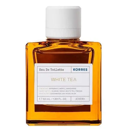 Korres White Tea Eau de Toilette pour femme  Dermatologically Tested Vegan 50ml Korres