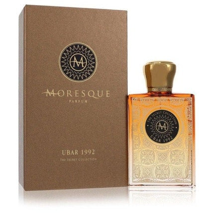 Moresque Ubar 1992 Secret Collection Eau De Parfum spray 2.5 oz, 1oz équivaut à 30ml Pour Homme Moresque