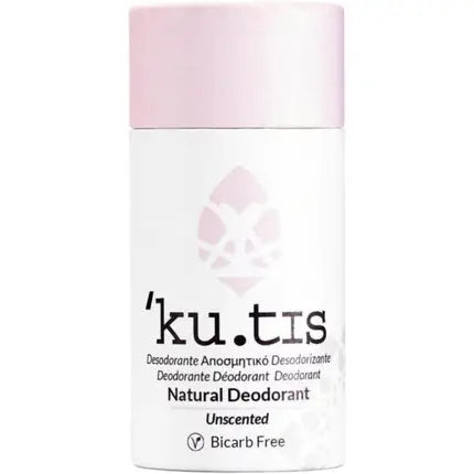 Kutis Skincare Natural Plastic Free Bicarb Free Deodorant Unscented 50g Kutis Skincare