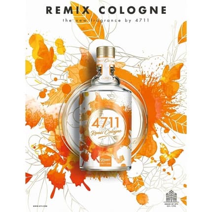 4711 Remix Orange Cologne Unisex Eau de Cologne (EDC) Mixte 100ml