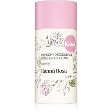 Kvitok Morning Dew Ranni Rosa Deodorant Cream - 42 ml, for Sensitive Skin Kvitok