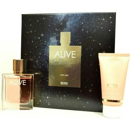 Hugo Boss Alive Coffret + Eau De Parfum 50ml + Body Lotion 75ml Hugo Boss