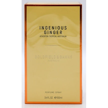 Goldfield & Banks Ingenious Ginger 100ml 3.4 oz EDP Authentic Fast Finescents Goldfield & Banks