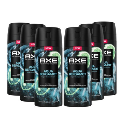 AXE Premium Bodyspray Aqua Bergamot Deodorant without Aluminum Salts 150ml Axe/Lynx