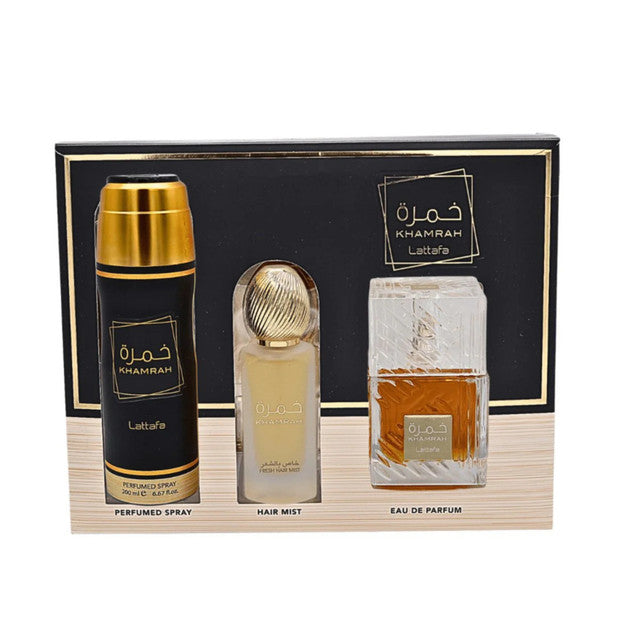 Lattafa Khamrah Gift Set - A Luxurious Gift Set From Unisexe