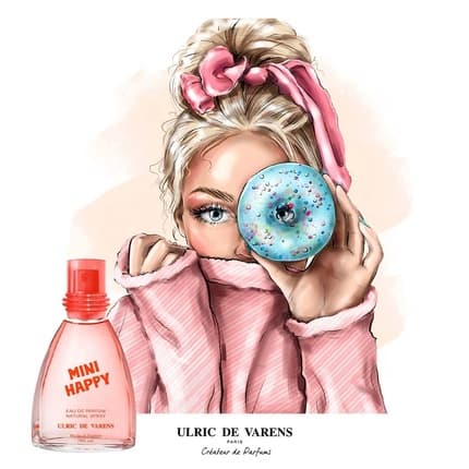 Ulric De Varens Mini Happy Eau de Parfum (EDP) Mixte 25ml