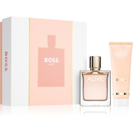 Hugo Boss Alive Gift Set 50 Milliliters And Body Lotion 75 Milliliters Coffret (Coffret) Mixte