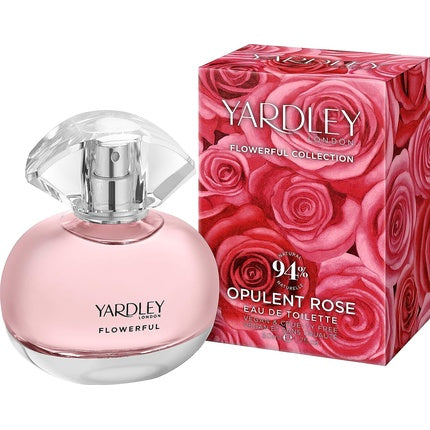Yardley Opulent Rose Eau De Toilette 50ml For Women