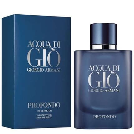Giorgio Armani Acqua Di Gio Deepo Unisex - Eau de Parfum 75ml Spray Black