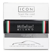 NEW Millefiori Icon Urban Car Air Freshener Cold Water 1pc Men's Home Scent Millefiori