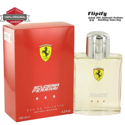 Ferrari Scuderia Red Cologne EDT Spray for Men Ferrari