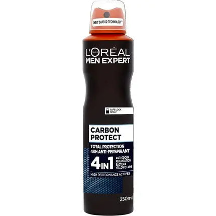 L'Oréal Men Expert Carbon Protect 48H Antiperspirant Deodorant 250ml L'Oréal Paris