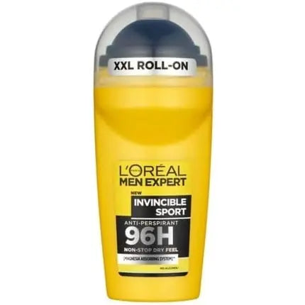 L'Oréal Men Expert Invincible Sport Antiperspirant Roll-On Deodorant 50ml L'Oréal