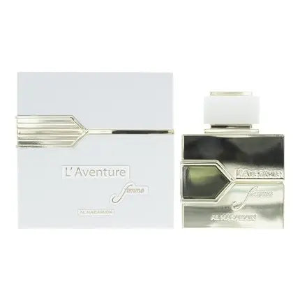 L'aventure par Al-Haramain Eau De Parfum spray 3.3 oz, 1oz équivaut à 30ml Femme White Al-Haramain