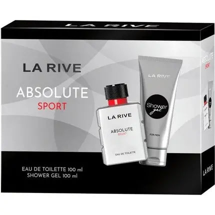 La Rive Absolute Sport For Man Eau De Toilette Spray 100ml And Shower Gel 100ml Set La Rive