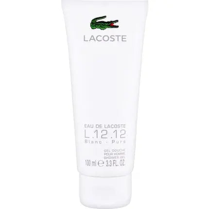 Lacoste Eau De Lacoste L.12.12 Blanc Perfumed Shower Gel 100 Ml Man Lacoste