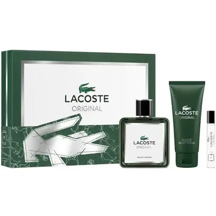 Lacoste Lacoste Original Eau De Parfum Spray 100ml Set 3 Pieces Lacoste