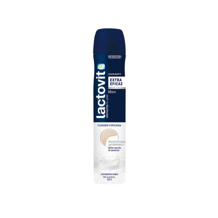 Lactovit Extra Effective Deodorant for Men 0% Alcohol 48H Freshness 200ml Lactovit