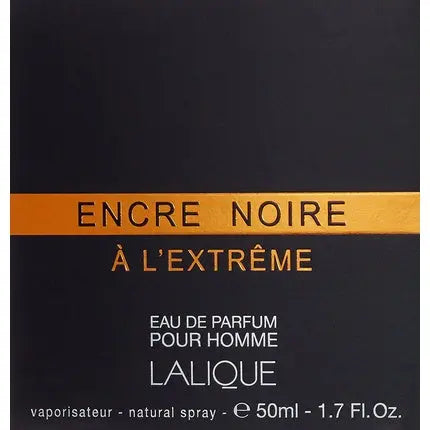 Lalique Encre Noire À L'Extrême Eau de Parfum Spray for Men 50ml Lalique