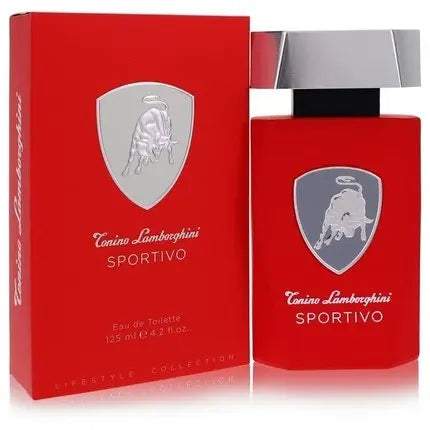 Lamborghini Sportivo Tonino Lamborghini Eau de toilette  Spray 4.2 oz, 1oz équivaut à 30ml 125 ml Tonino Lamborghini