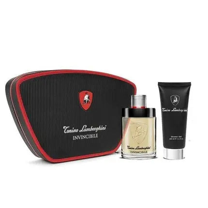 Lamborghini Tonino Invincible Package Perfume Eau De Toilette 75 Milliliters And Shower Gel 100 Milliliters Lamborghini