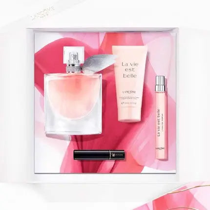 Lancome La Vie Est Belle Gift Set Perfume EDP 50ml Body Cream 50ml EDP 10ml Mascara Lancôme