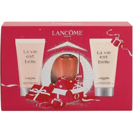 Lancôme La vie est belle Fragrance Set Eau de Parfum 30ml Body Lotion 50ml Shower Gel 50ml Lancôme