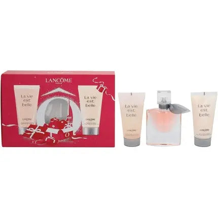 Lancôme La vie est belle Fragrance Set Eau de Parfum 30ml Body Lotion 50ml Shower Gel 50ml Lancôme