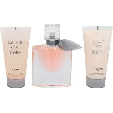 Lancôme La vie est belle Fragrance Set Eau de Parfum 30ml Body Lotion 50ml Shower Gel 50ml Lancôme