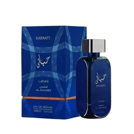 Lattafa Hayaati Al Maleky Eau de parfum  Unisex 3.4 oz, 1oz équivaut à 30ml Lattafa