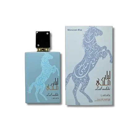 Lattafa Lail Maleki Moroccan Blue EDP Unisex 3.4 Fl Oz Lattafa