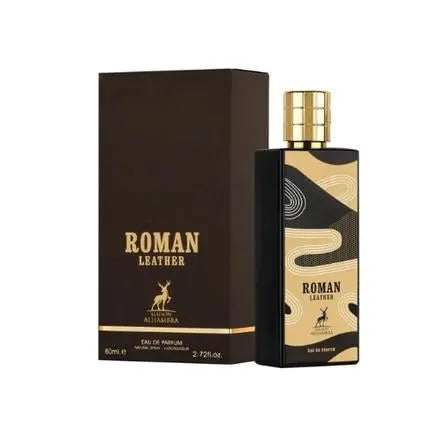 Lattafa Maison Alhambra  Roman Leather Eau de parfum  80ml 2.7oz, 1oz équivaut à 30ml Lattafa