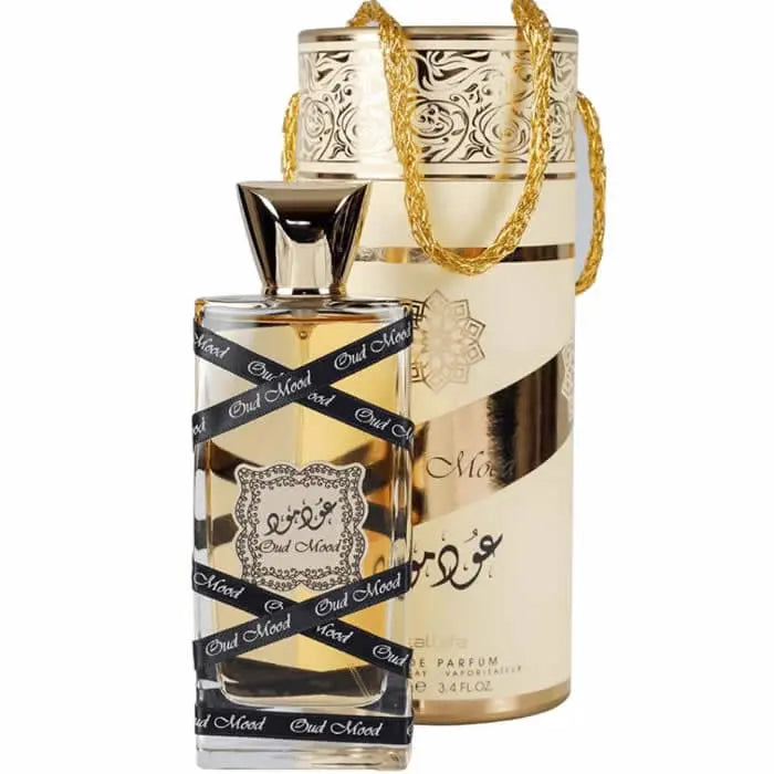 Lattafa Oud Mood Parfum  100ml - Floral, Amber, Musk, Wood Ard Al Zaafaran