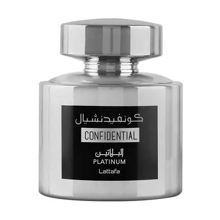 Lattafa Parfum Confidential Platinum Eau de Parfum 100ml Lattafa