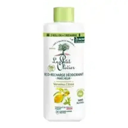 Le Petit Olivier Deodorant Refill Freshness Verbena Lemon Alcohol-Free - 100 Ml Le Petit Olivier