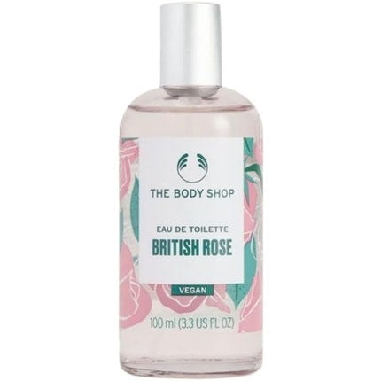 The Body Shop British Rose Eau de Toilette 100ml Vegan The Body Shop