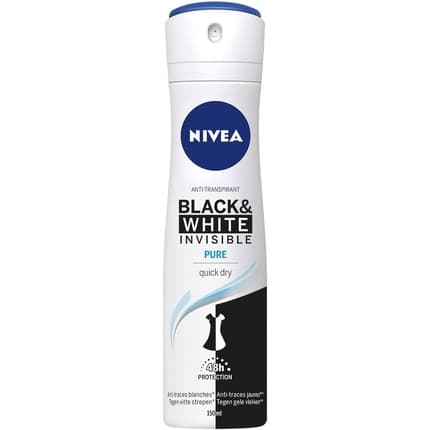 Nivea Deodorant Invisible Black & White Pure Déodorant (Déo) Mixte