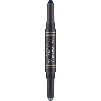Max Factor Contouring Stick Eyeshadow 2 in 1 003, Silver Storm & Midnight Blue