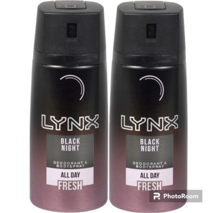 Rare Lynx Black Night Deodorant Body Spray 150ml Axe/Lynx