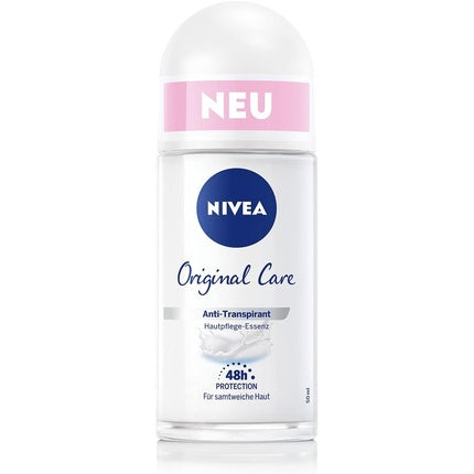 Original Care Nivea Roll-On Deodorant 48 Hours Antiperspirant Protection 50ml Nivea