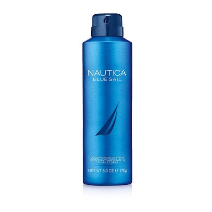 Nautica Blue Sail Men's Deodorizing Body Spray 6 Fl Oz Nautica