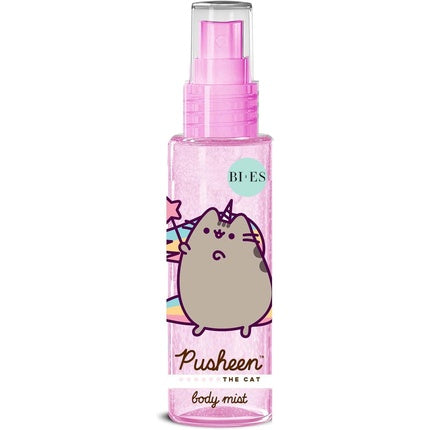 Pusheen The Cat Body Mist for Girls - Strawberry Fragrance - Long-Lasting Scent Bi Es