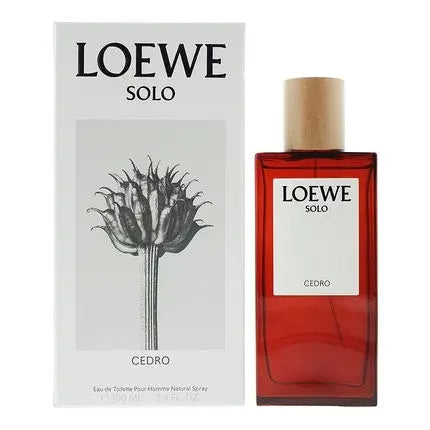 Loewe Men's Solo Cedro Eau De Toilette Spray 100ml Loewe