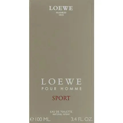 Loewe Pour Homme Sport Eau De Toilette Spray for Him 100ml Loewe