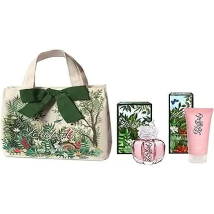 Lolita Lempicka Lolitaland 3 Piece Set Eau De Parfum 40ml Body Lotion 75ml Tote Bag Lolita Lempicka