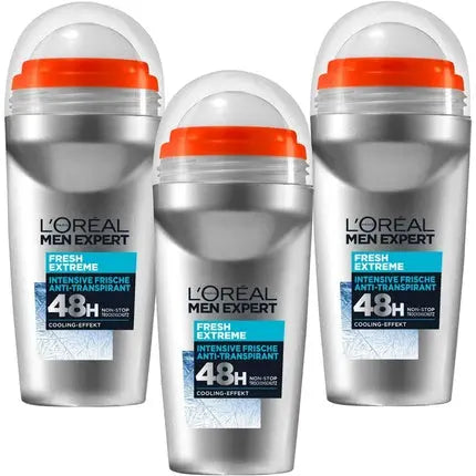 Loreal Men Expert Deodorant Roller 48h Anti-perspirant Non Stop Fresh Extreme 50ml L'Oréal