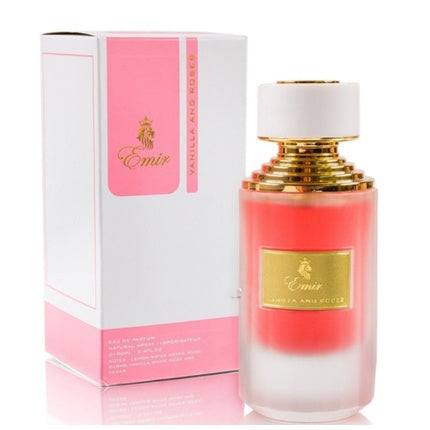 Paris Corner Emir Vanilla and Roses 75ml Extrait de Parfum Spray Unisex Emir