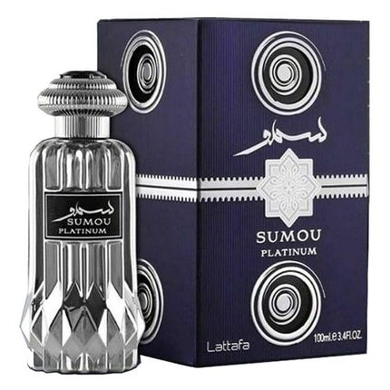 Lattafa Unisex SUMOU PLATINUM - SPRAY 3.38OZ SPRAY WATER